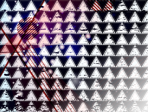 三角形パターン背景ベクトル01 三角形 パターン   
