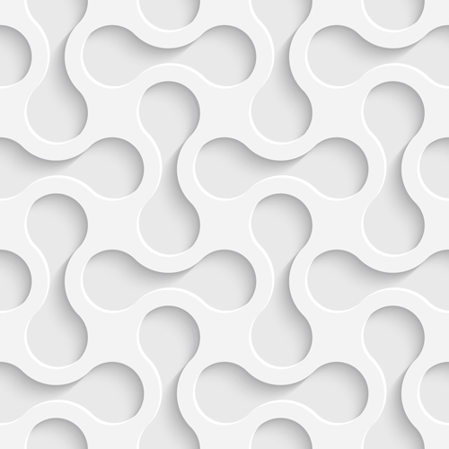 白い装飾的なパターンベクトル背景01 装飾 背景 白 パターン   