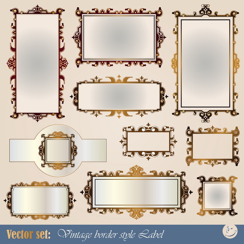 Cadres vierges Design Vector collection 05 collection cadres cadre blanc   