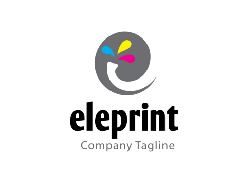 クリエイティブ eleprint ロゴ ロゴ クリエイティブ eleprint   