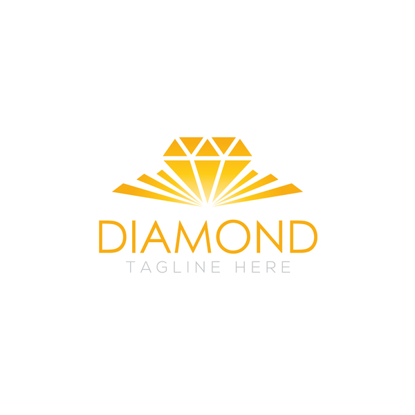 Diamond Logo Design Vektor-Set 06 logo Diamant   