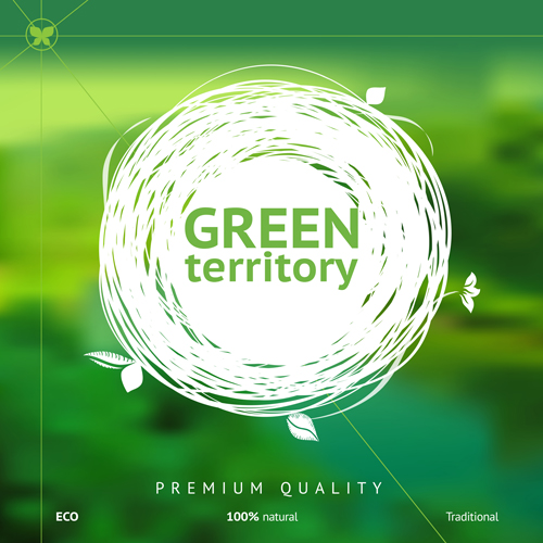 フレンドリーな製品緑の背景ベクトル01 プロダクト フレンドリー グリーン   