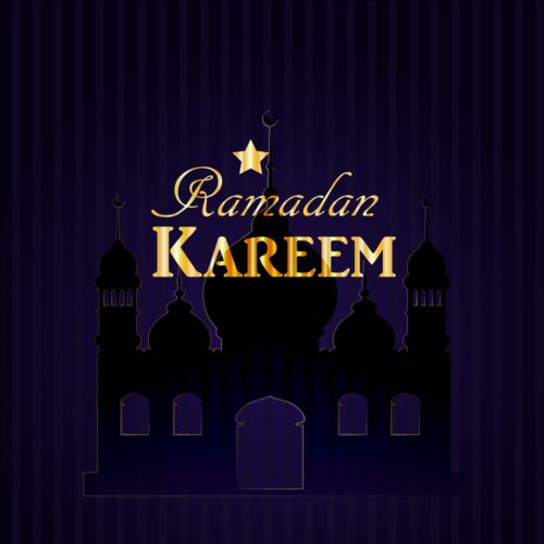 Ramadan kareem dunkler Hintergrundvektor 02 ramadan kareem Hintergrund dark   
