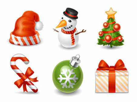 Kostenlose Weihnachtssymbole Weihnachten icons Frei   
