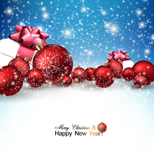 2015クリスマスと新年つまらないもの背景ベクトル03 背景 新年 つまらないもの クリスマス 2015   