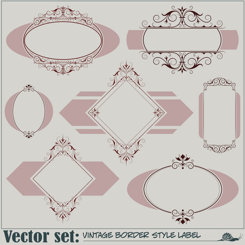 Cadres vierges Design Vector collection 04 collection cadres cadre blanc   