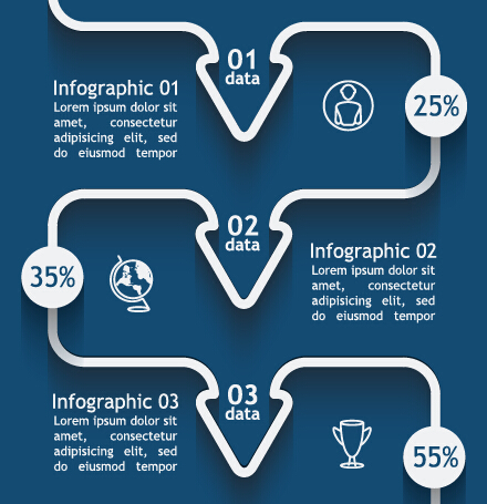 Business Infographic design créatif 2285 infographie creative business   