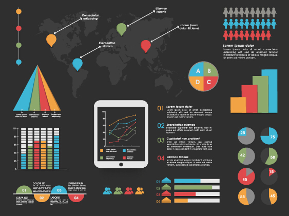 Business Infographic design créatif 3472 infographie creative business   