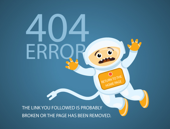Lustige 404 Fehlerseitendesign Vektor 02 funny error 404   