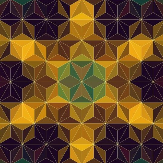 マンダラパターンベクトルを持つ幾何学的形状09 曼荼羅 形状 幾何学 パターン   
