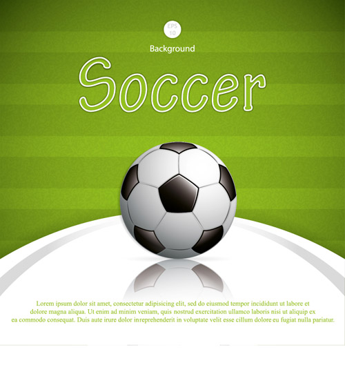 Fond de football de style vert vecteur matériel 02 vert vecteur de fond style vert Soccer fond   
