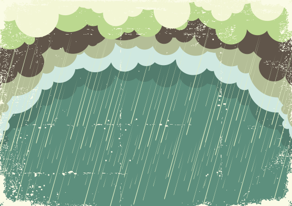 Regen mit Grunge-Hintergrundvektor Regen Hintergrundvektor Hintergrund grunge   