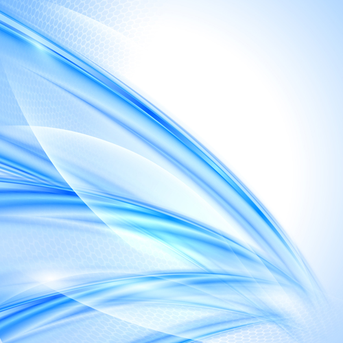 Vecteur de fond abstrait d’onde bleue brillante 02 vecteur de fond vague fond Abstrait fond brillant Abstrait   