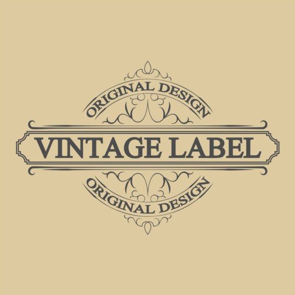 Vintage antique décoratif étiquettes vecteur 02 vintage étiquettes décoratif antique   