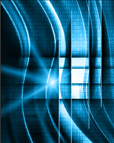 Kunstvektor 02 tech Hintergrund blue   