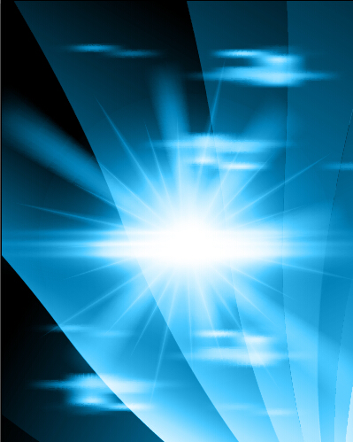 Leuchtend blauer abstrakter Hintergrund Kunstvektor 03 blue background abstract   
