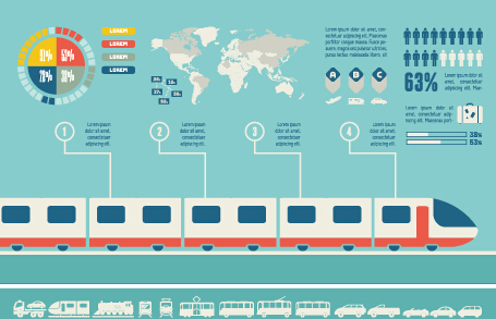 Business Infographic design créatif 2308 infographie creative business   