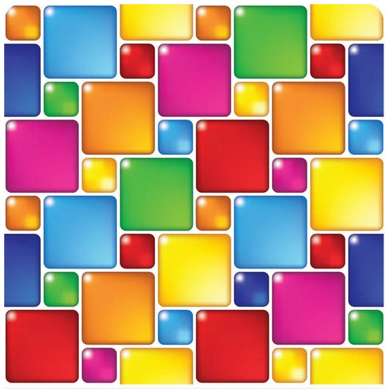 Farbige Taste Background-Vektormaterial farbig button   