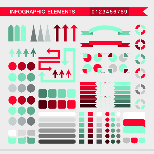 Matériau vectoriel d’élément infographique créatif 03 matériau vectoriel infographie Graphique element Créatif   