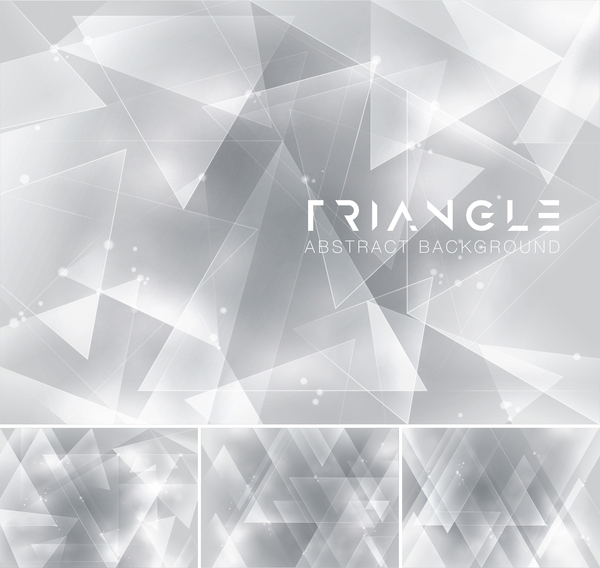 Dreieck-abstrakter kreativer Hintergrund Vektor 13 Kreativ Dreieck abstract   