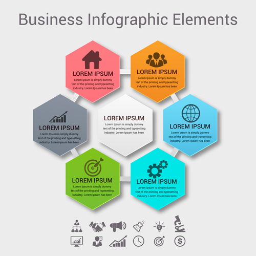 Business Infographic design créatif 4070 infographie creative business   