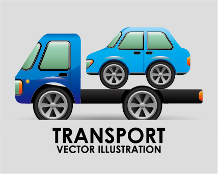 Collecte de matériel vectoriel pour véhicules de transport 14 véhicule transport ramassage   
