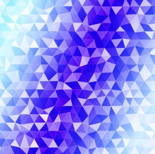 Polygone coloré avec vecteur d’arrière-plan flou 10 polygone fond flou coloré   