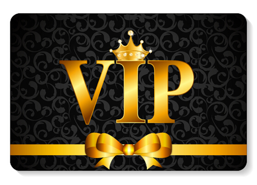 les membres VIP luxueux cartes vecteurs de conception 24 vip membre luxueux cartes   