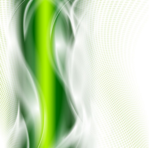 Abstrakter grüner Öko-Style-Hintergrundvektor 10 wavy Öko grün background abstract   