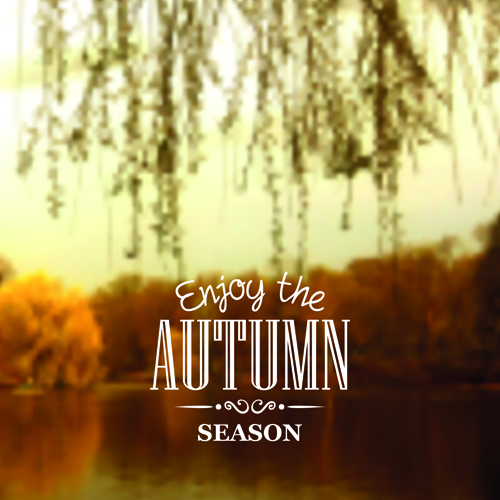Herbstsaison Natur verschwommen Hintergrund 02 Saison roter Hintergrund Hintergrund Herbst   