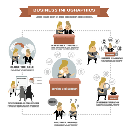 Business Infographic design créatif 1875 infographie creative business   