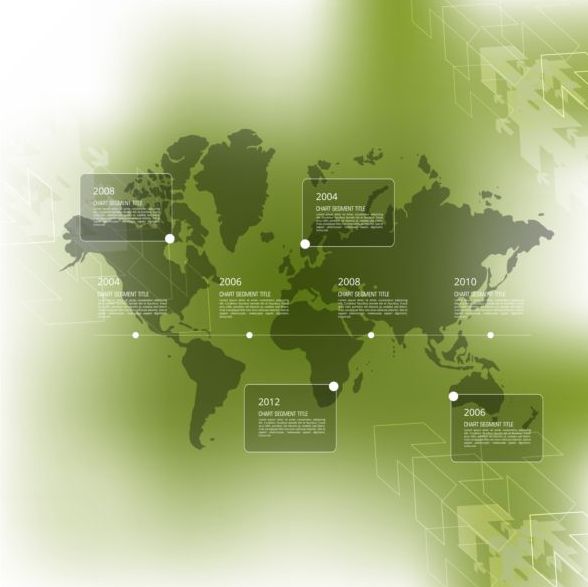 Business-Infografie-Vorlage grünen Stilen Vektor 11 Wirtschaft Infografik grün   