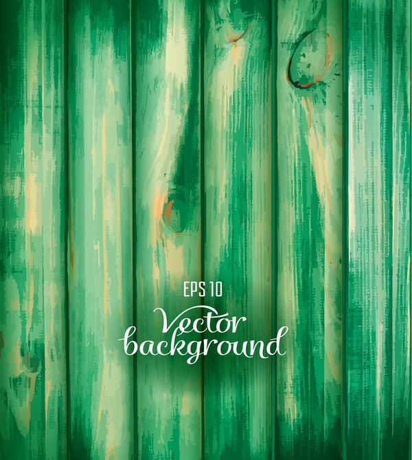 緑の木製テクスチャの背景ベクトル 質感 緑 木製   