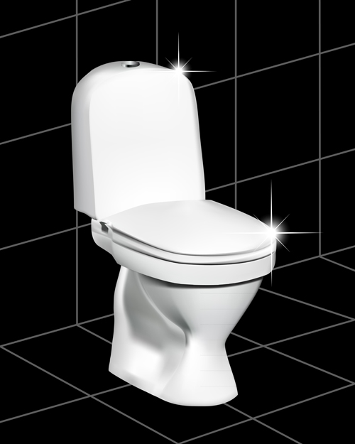 Vector Toiletten-Elemente Set 08 toilette Elemente   