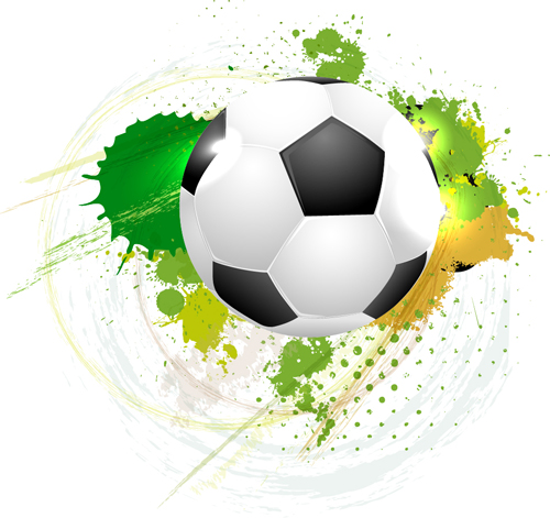 抽象的なサッカーアートの背景ベクトル05 背景 抽象的 サッカー   