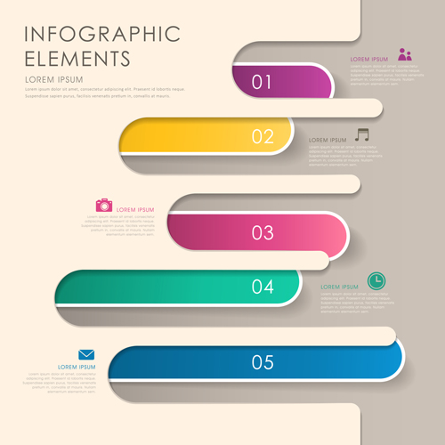 Business Infographic design créatif 1376 infographie creative business   