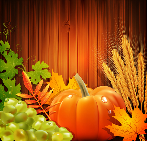 Thanksgiving Day Ernterückgrintergrund Vektor 01 Hintergrundvektor Hintergrund Erntedanktag Ernte Danksagung   