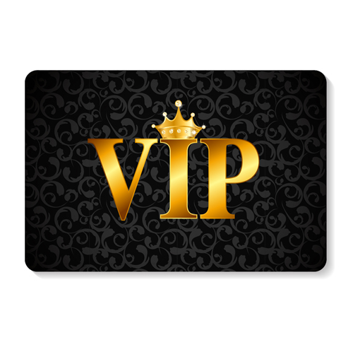 les membres VIP de luxe cartes vecteurs de conception 23 vip membre luxueux cartes   