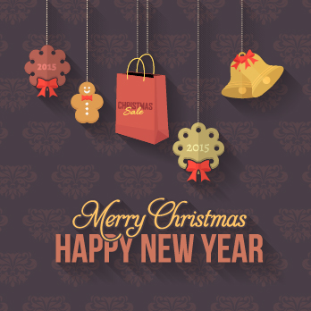 2015 Weihnachten und Neujahr Hängelnament Hintergrund 04 Weihnachten ornament Neujahr Hintergrund Hängen 2015   