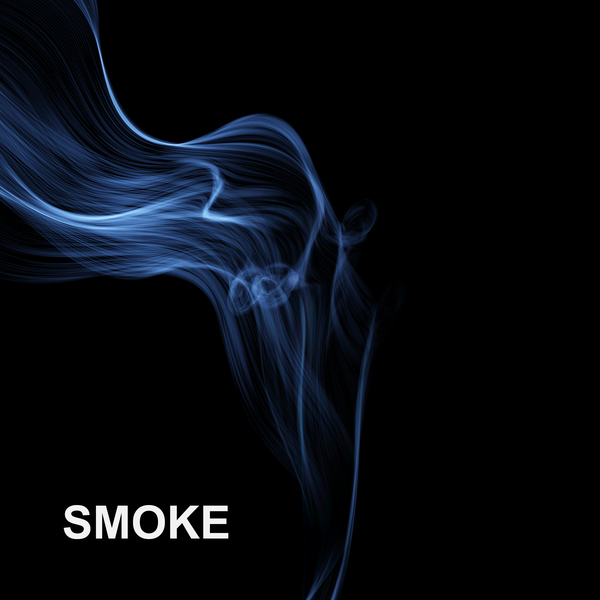 Blauer Rauch abstrakten Hintergrundvektor 01 Rauch Blau abstract   