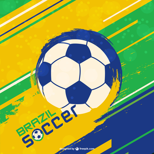 Brasilien Fußball-Weltcup-Vektorhintergrund 02 WM Welt Vektor-Hintergrund cup Brasilien   