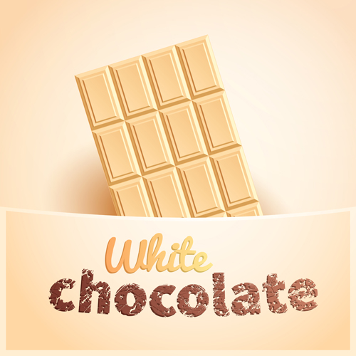 Leckere Schokoladen-Vektordesign 03 Schokolade Delicious   