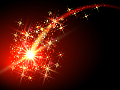 Glänzende Sternenlicht-Art-Hintergrundvektoren setzen 04 Sternenlicht shiny Kunst Hintergrund   