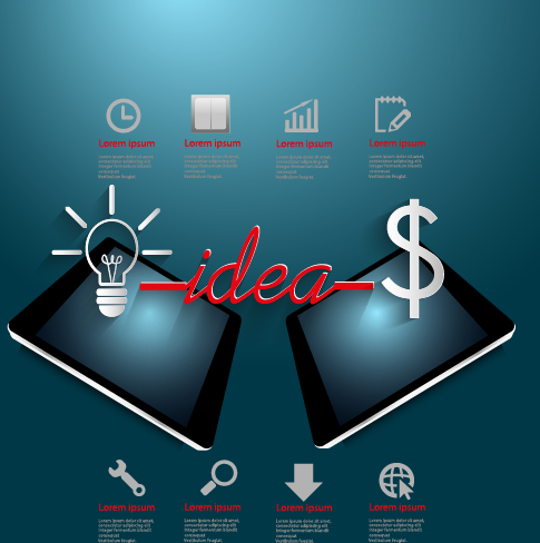 Creative Business idée modèle graphique vecteur 04 template Creative business creative business   