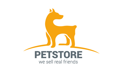 Einfacher Hundelogo-Designvektor logo Hund einfach   