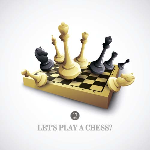 Vector Schach-Wettbewerb Hintergründe Material Wettbewerb Schach Hintergrund   