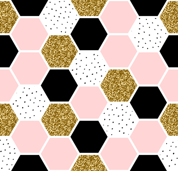 六角形パターンシームレスベクトルセット01 六角形 パターン シームレス   