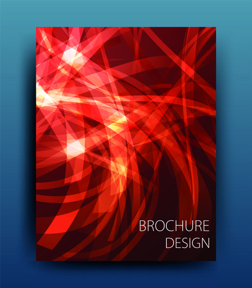 Abstrakte Lichtstrahlen decken Design-Vektor 04 rays Licht cover abstract   