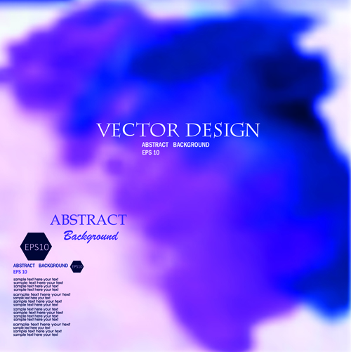 Abstrakte Aquarell-verschwommene Hintergründe Vektor 02 roter Hintergrund Hintergründe Hintergrund Aquarell abstract   