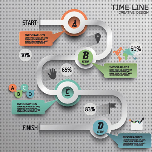 Business Infographic design créatif 1526 infographie creative business   